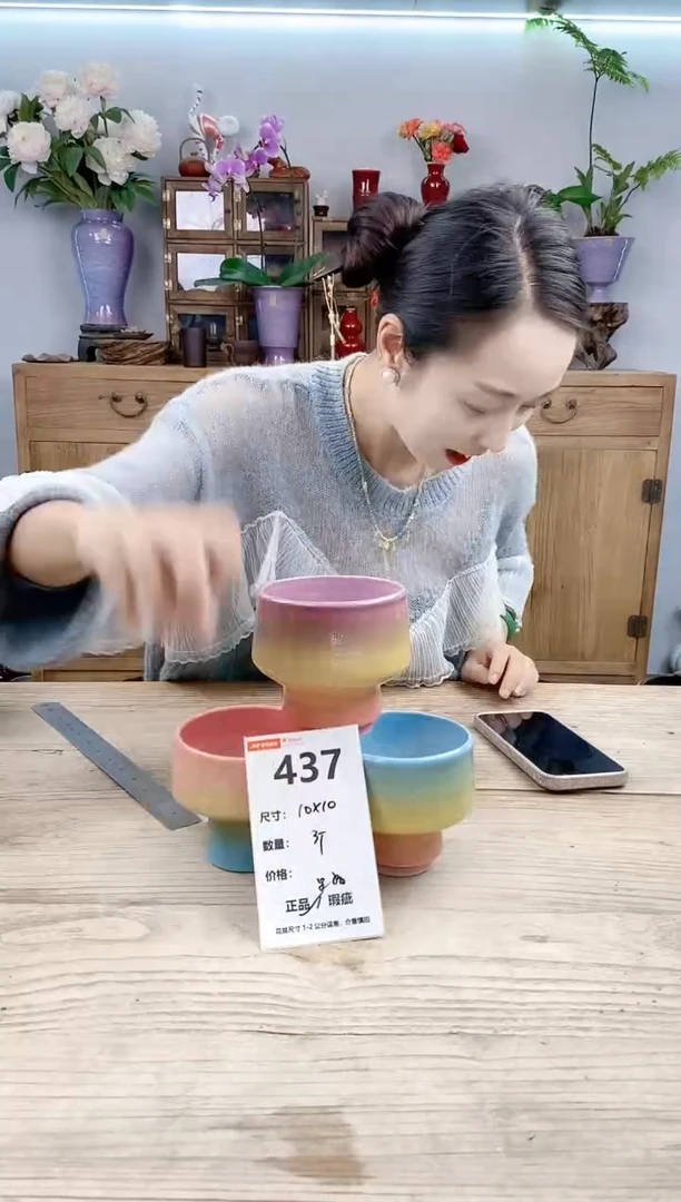 玩子花盆编号437