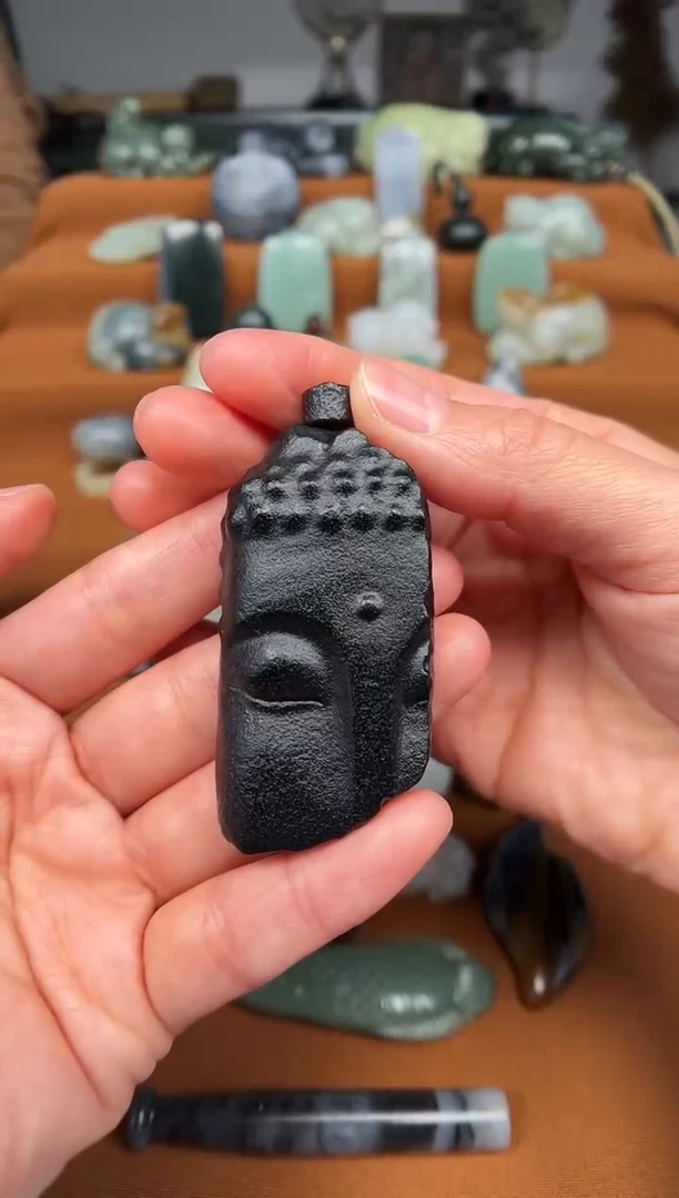 【闪购商品】和田玉颈饰未镶嵌佛首