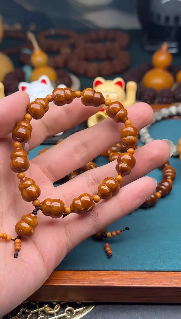 【闪购商品】紫金鼠吊坠紫金鼠雕刻葫芦手串