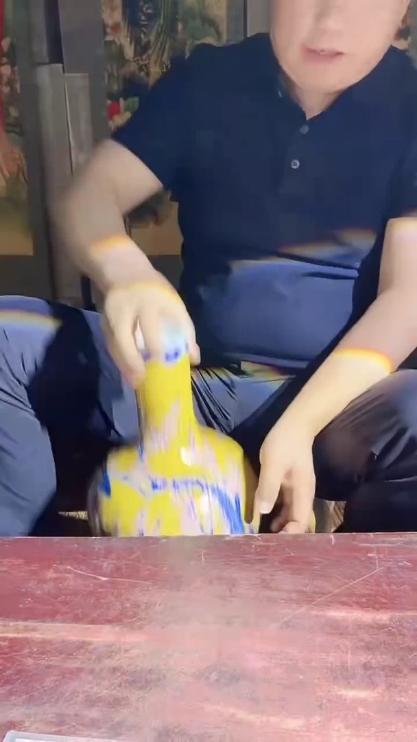 摆件景德镇陶瓷流水136