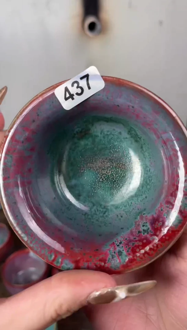 【闪购商品】摆件钧瓷手工茶器窑变