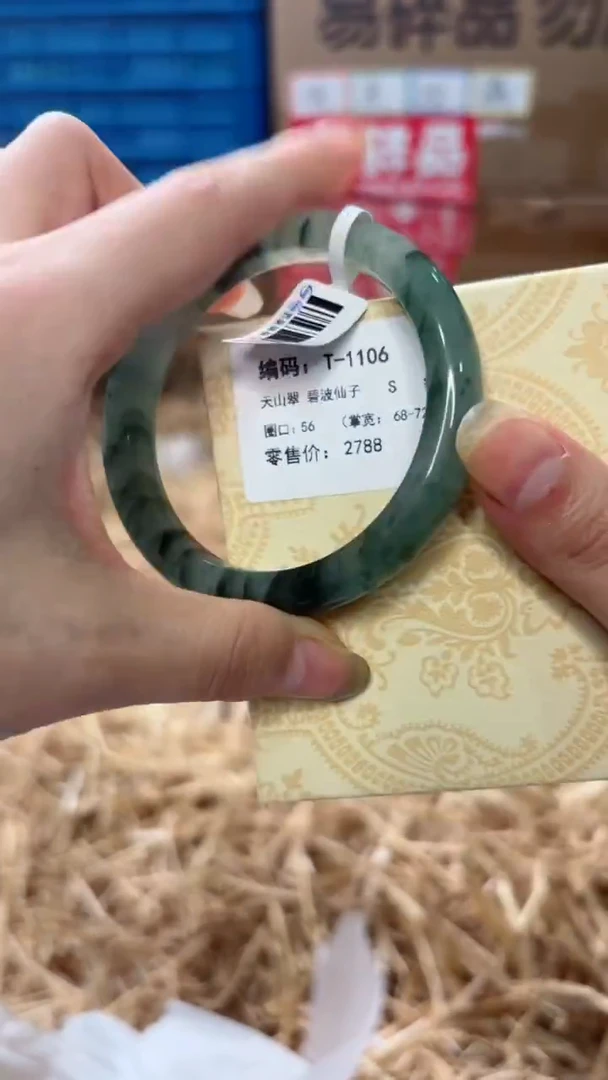 未镶嵌手镯石英质玉T-1106