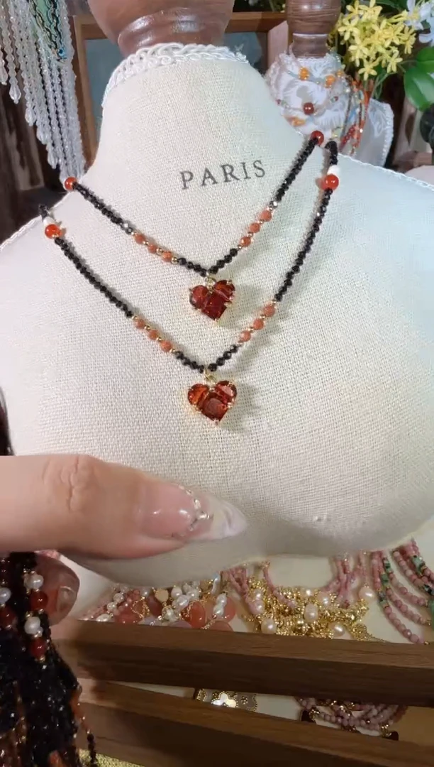 颈饰合金淡水珍珠07