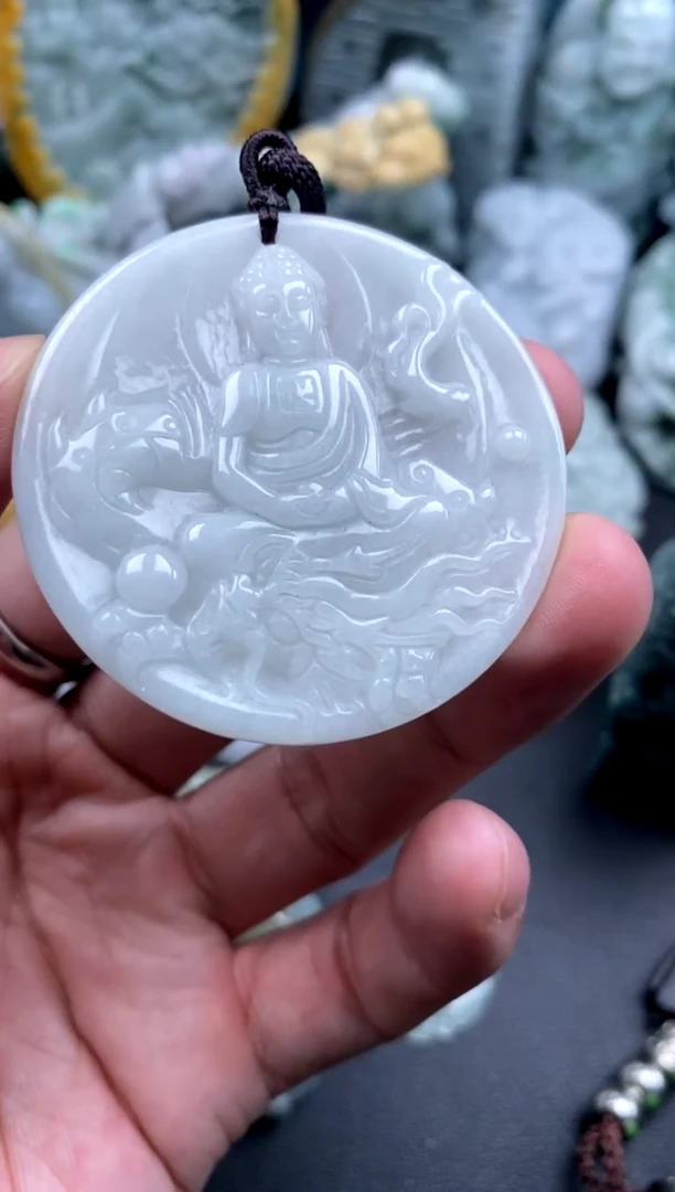 吊坠(不含链)未镶嵌翡翠1