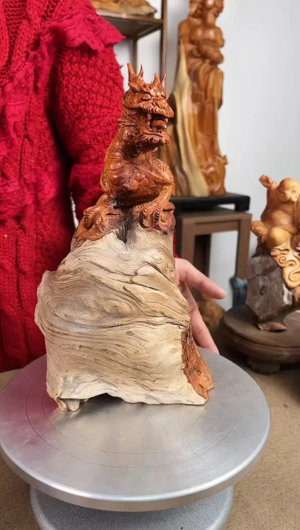 【闪购商品】柏木（崖柏）木雕1