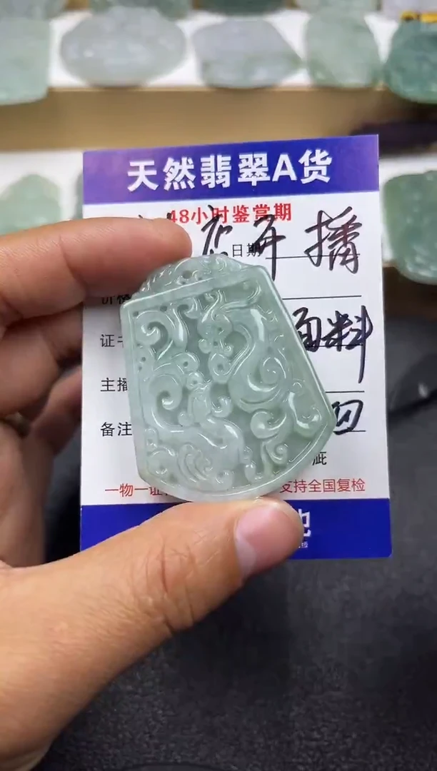 颈饰未镶嵌翡翠