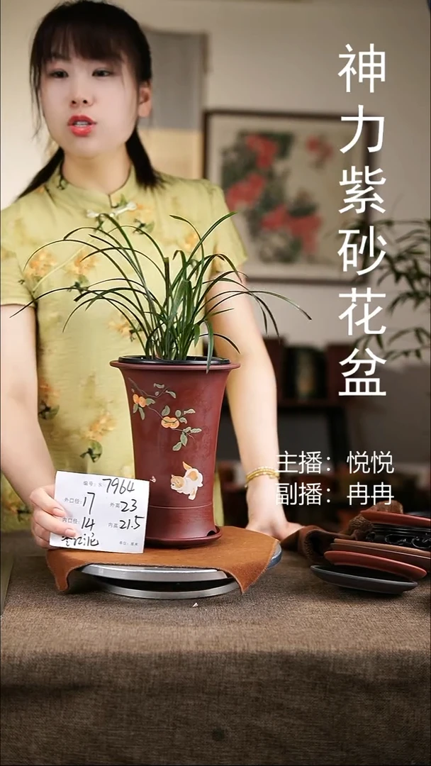 紫砂花盆紫砂花盆7964+z