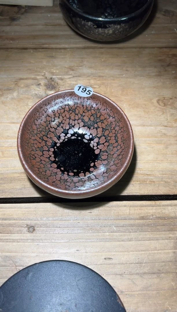 茶盏上***球老表精选柴烧195
