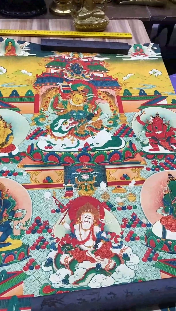 卷轴画精品挂饰 唐卡tk16059