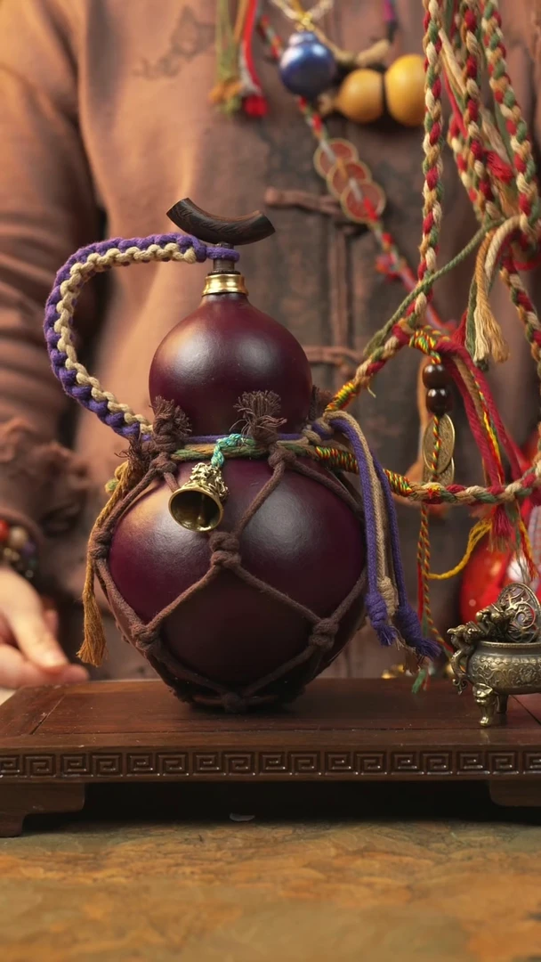 398大漆一物一拍记葫堂出品【不带手串】