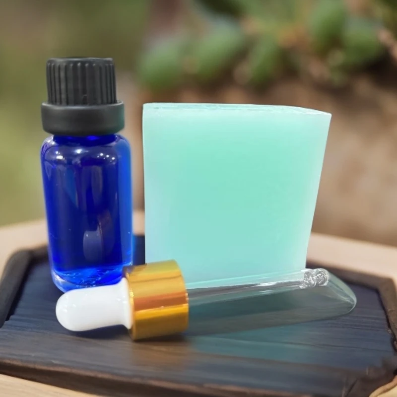 100g精油皂瞎盒送20ml 蓝铜胜肽稀释液+滴剂一个