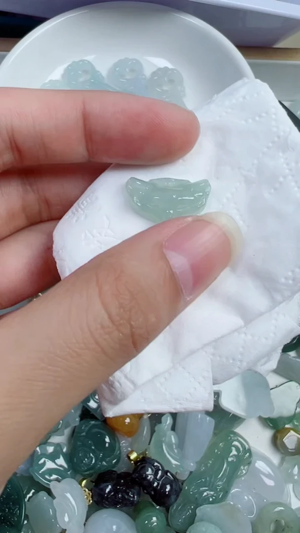 散珠翡翠312号链接，A货翡翠