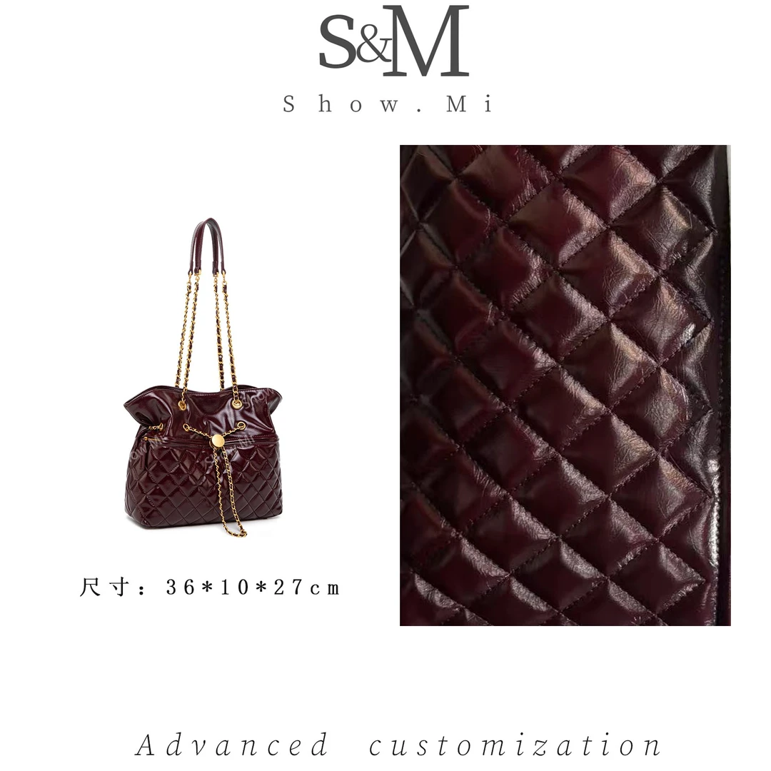 【Show Mi】QYX-81629-朱砂红-轻奢小众时尚百搭女士包包sm