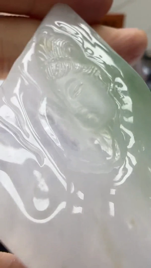 【闪购商品】翡翠挂件未镶嵌国雕谢林工（定制退货扣1000元）