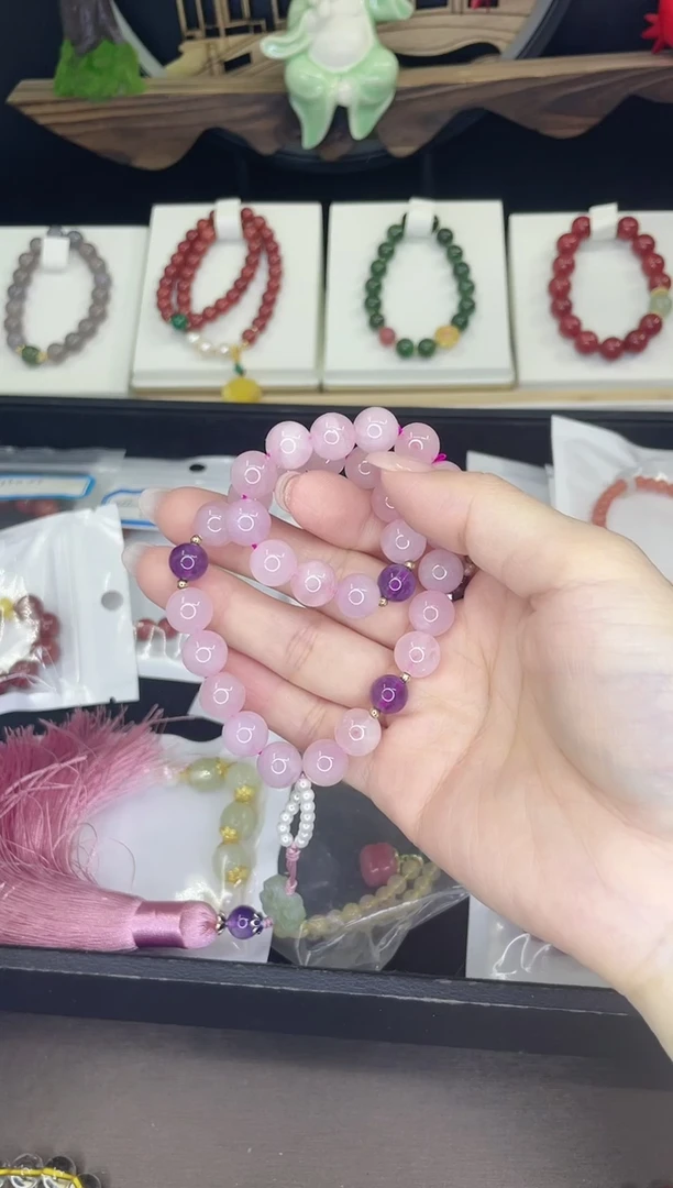 【闪购商品】紫晶珠宝半成品银S925镶嵌水晶