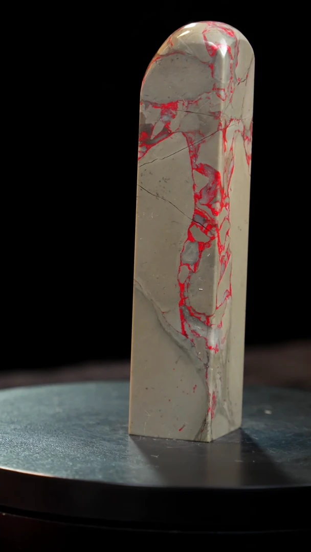 鸡血石水墨昌化鸡血石