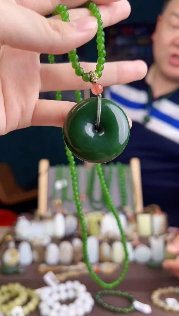 和田玉未镶嵌颈饰多样性发货 拍一单发一个