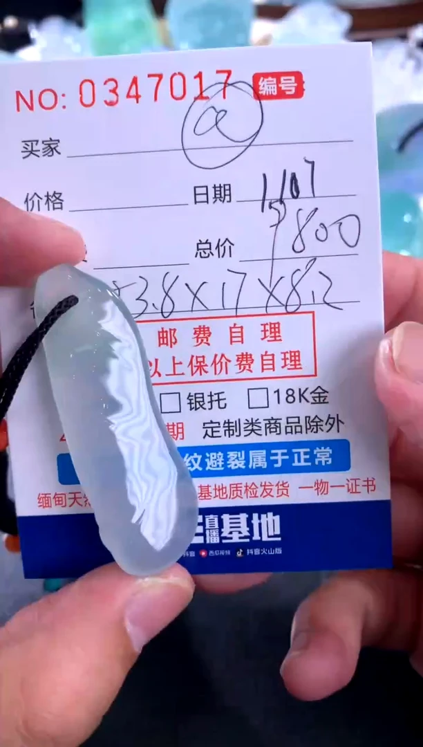 【闪购商品】翡翠颈饰未镶嵌@博