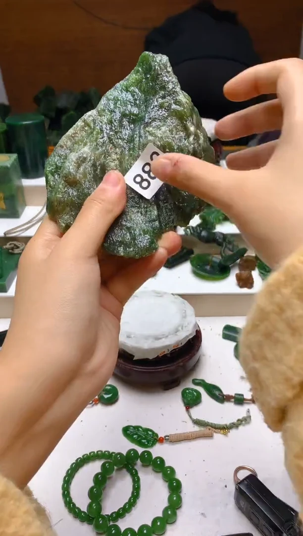 未镶嵌和田玉珠宝半成品882