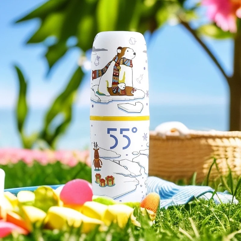 lkk55度降温中国风保温杯家用水杯学生创意情侣教师节中秋节礼物