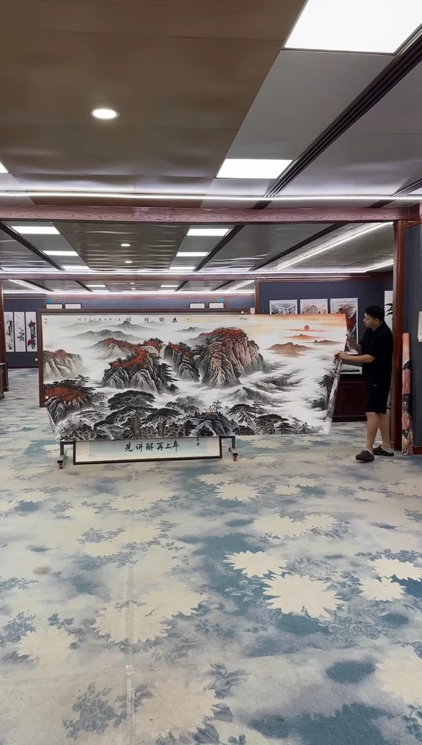 国画Z王红兵-山水国画-大丈二