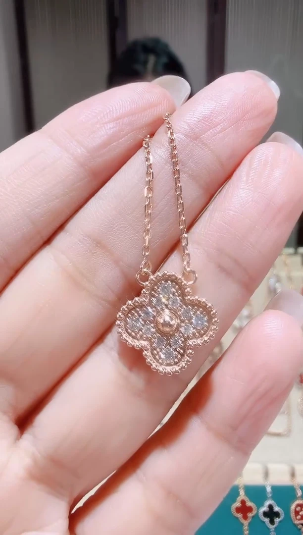 套链银S925镶嵌钻石套链