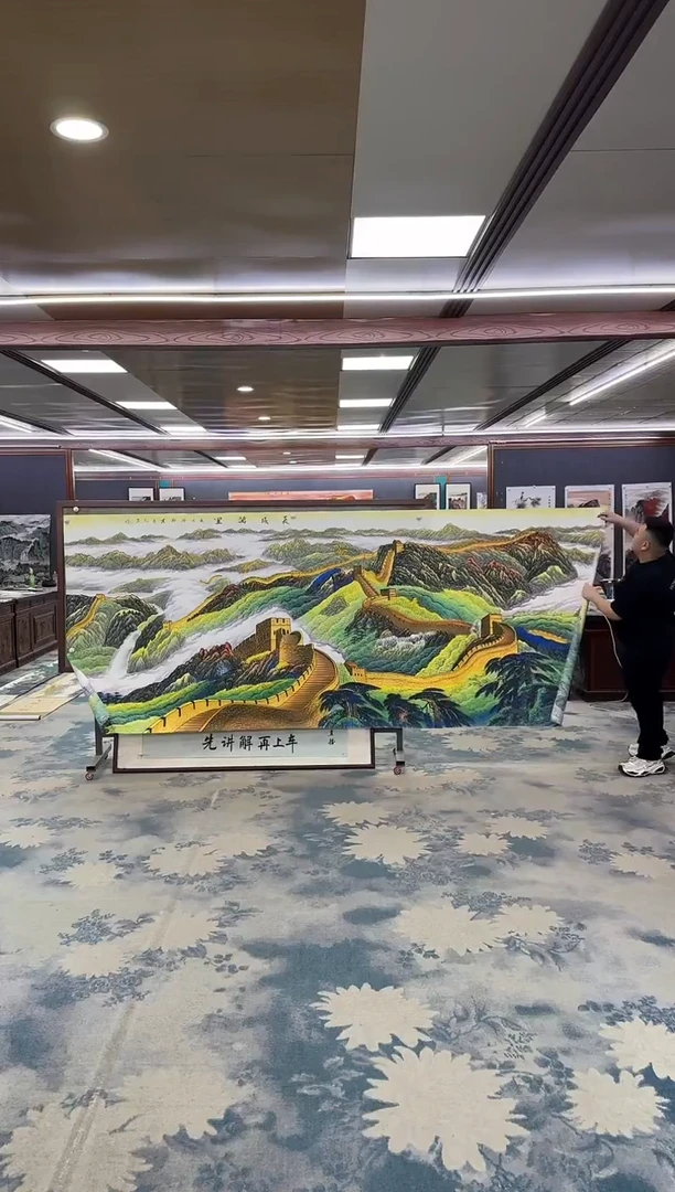 国画W-王红兵-大丈二-山水国画