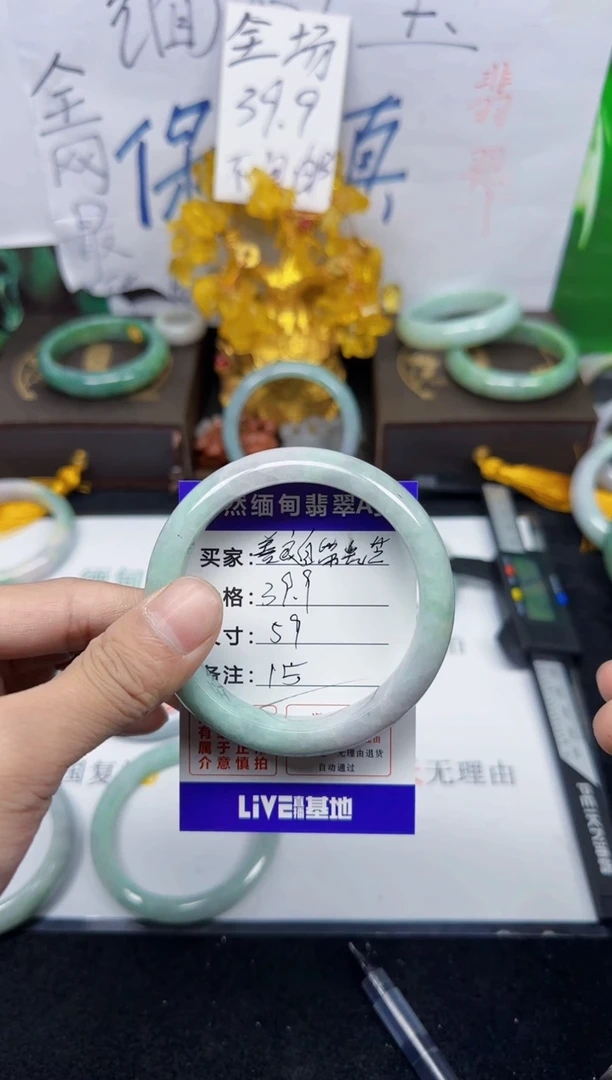 未镶嵌手镯翡翠善****芒15