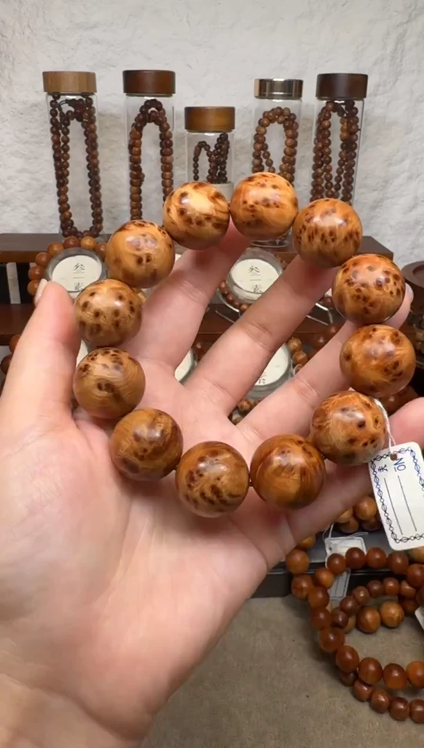 柏木（崖柏）手串/手链叁素叁山半瘤花2.0手串