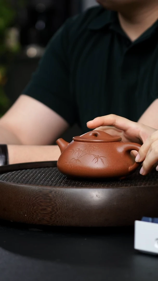 R**水JCY-0390景舟石瓢（顾景舟原件复刻）-底槽清-320cc