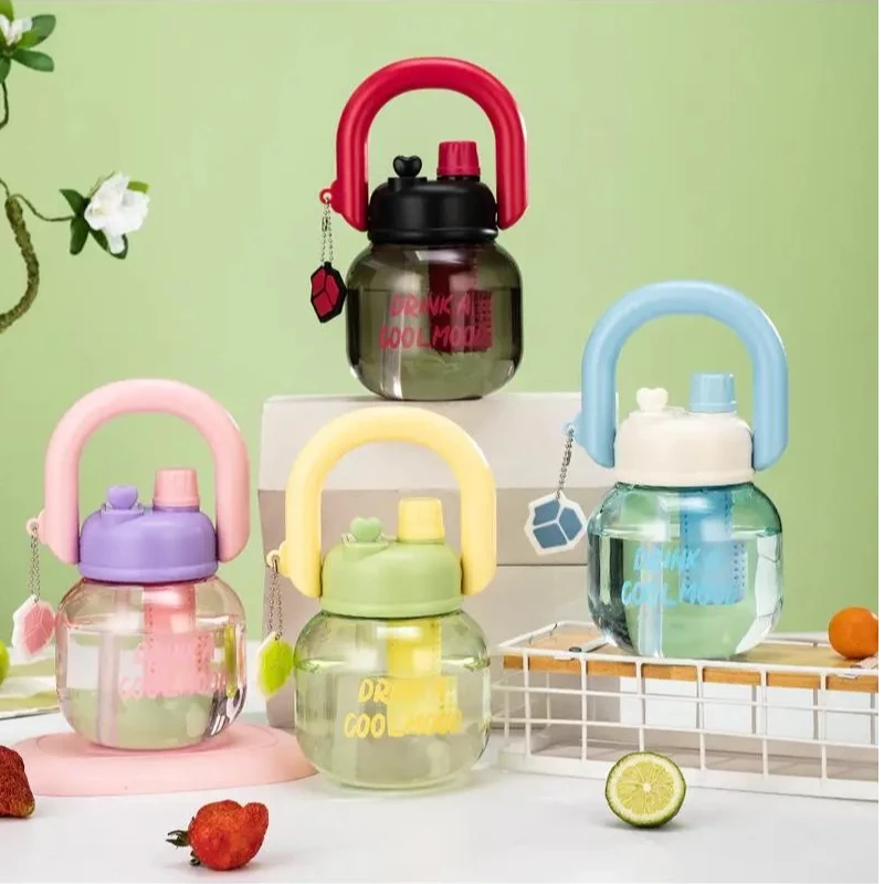 2025新款高颜值大肚杯子吨吨杯儿童学生上学专用水壶水杯