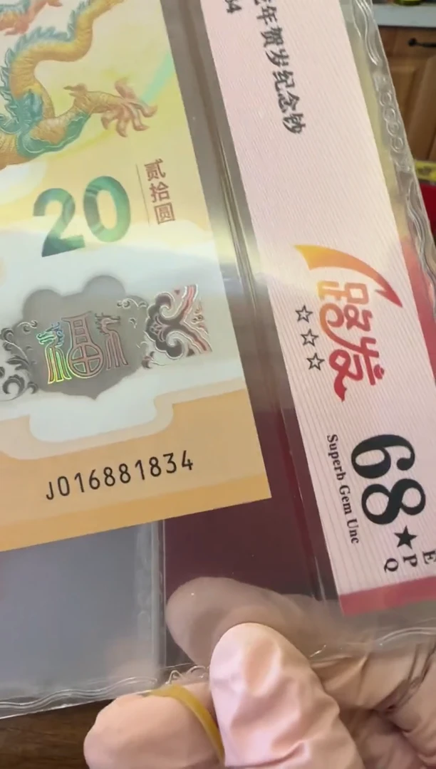 【闪购商品】塑料24龙钞啊啊啊啊啊单张