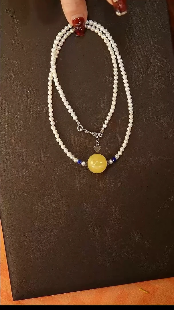 【闪购商品】琥珀颈饰未镶嵌颈饰