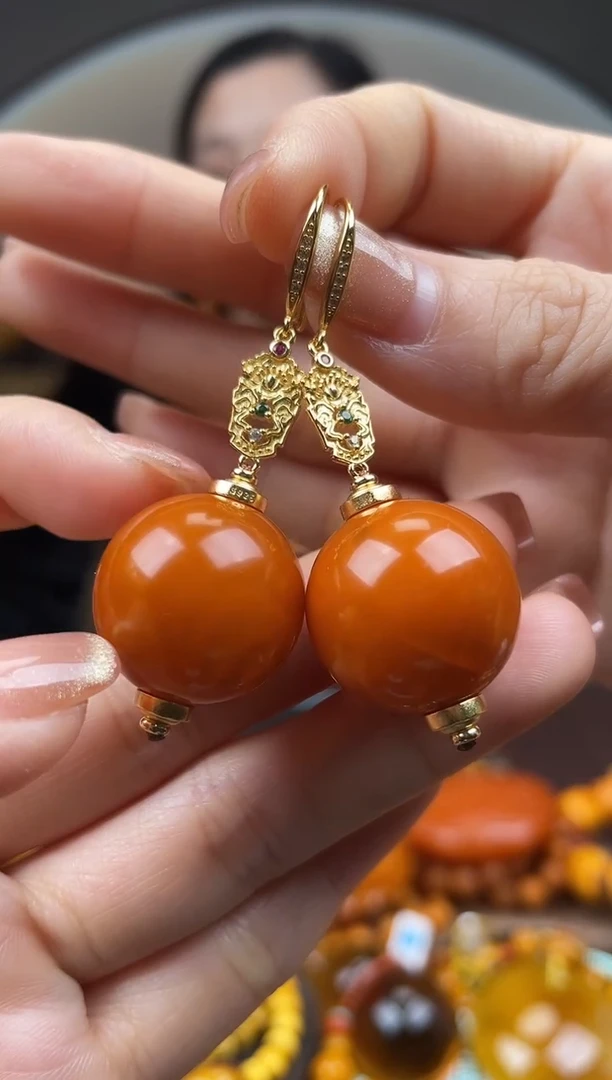 【闪购商品】琥珀裸石未镶嵌首饰 假1赔4 （多样性发货1件