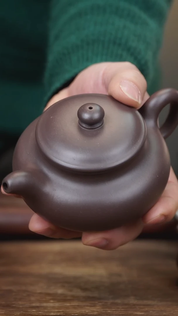 【闪购商品】紫砂茶壶240ml国工ZLL仿古 高温底槽清