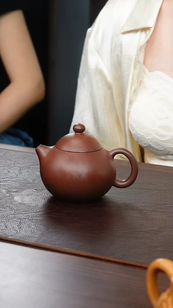 茶壶紫砂紫泥文旦235cc