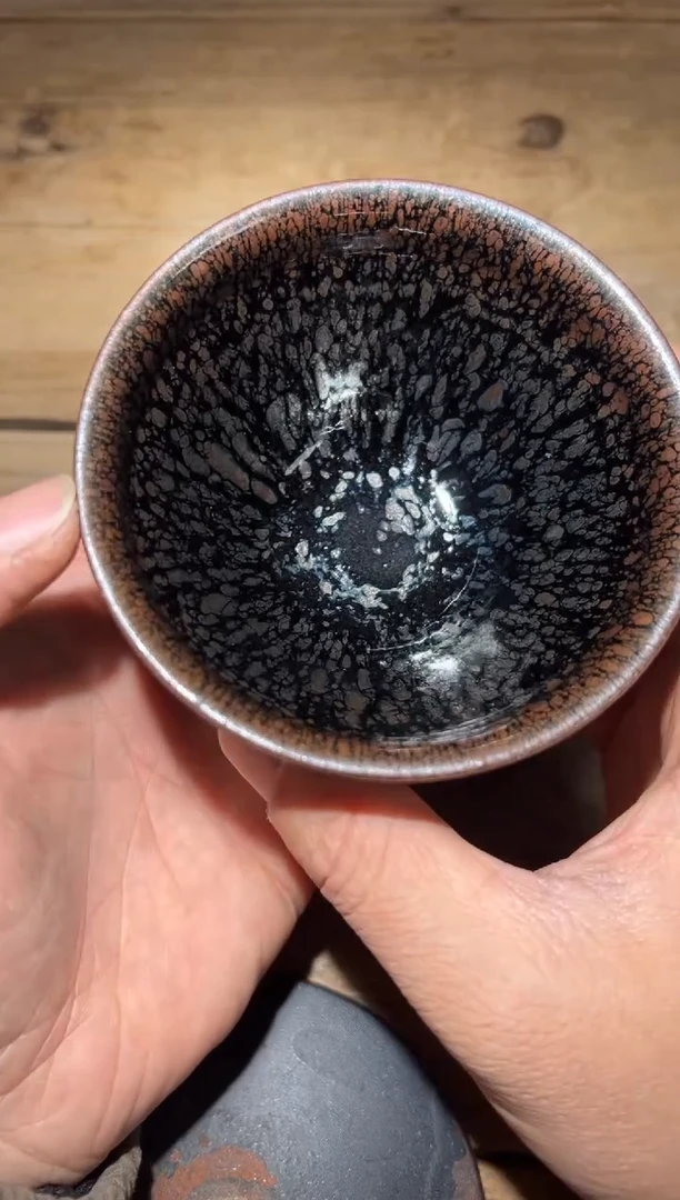 茶盏老木头精选柴烧366