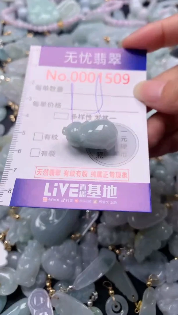 吊坠(不含链)未镶嵌翡翠1509