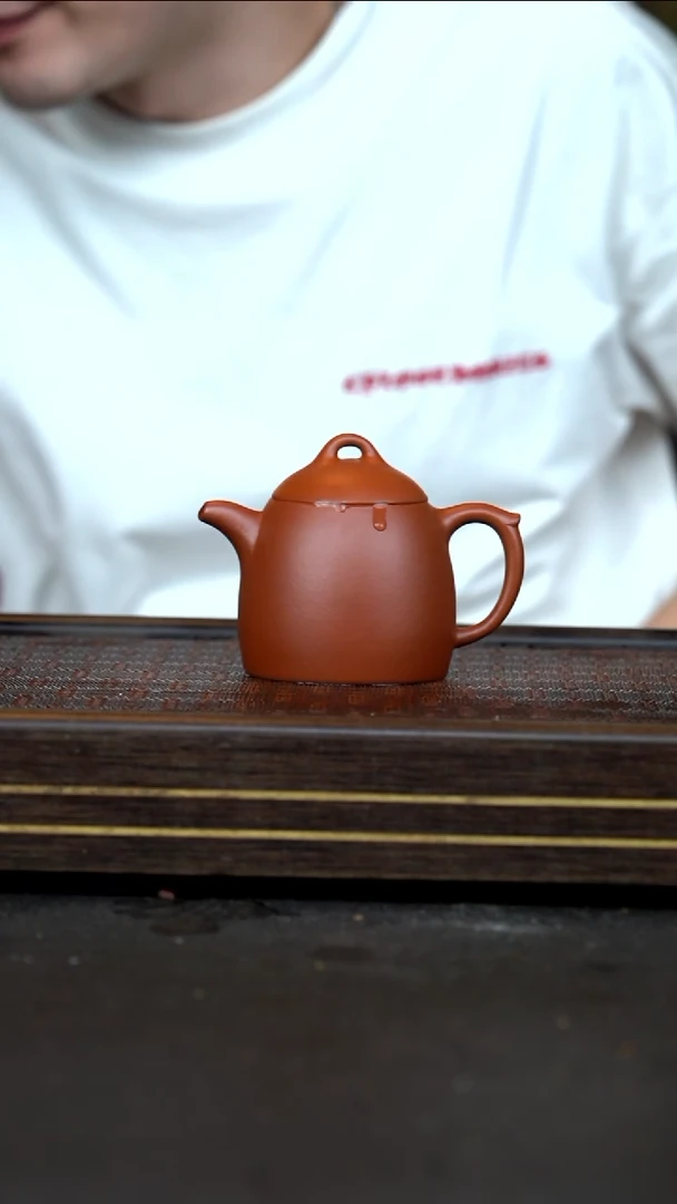 茶壶紫砂       LD       赵庄朱泥     秦权      160cc