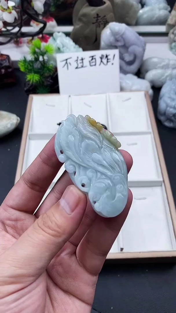 颈饰未镶嵌翡翠缅甸翡翠