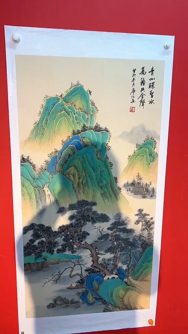 国画廖化老师国画作品