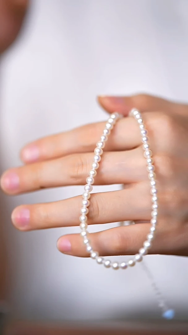 刺绣黔东南苗族刺绣珍珠项链4-5