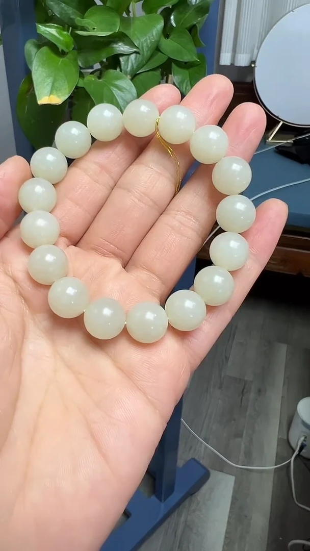 未镶嵌手串和田玉手串
