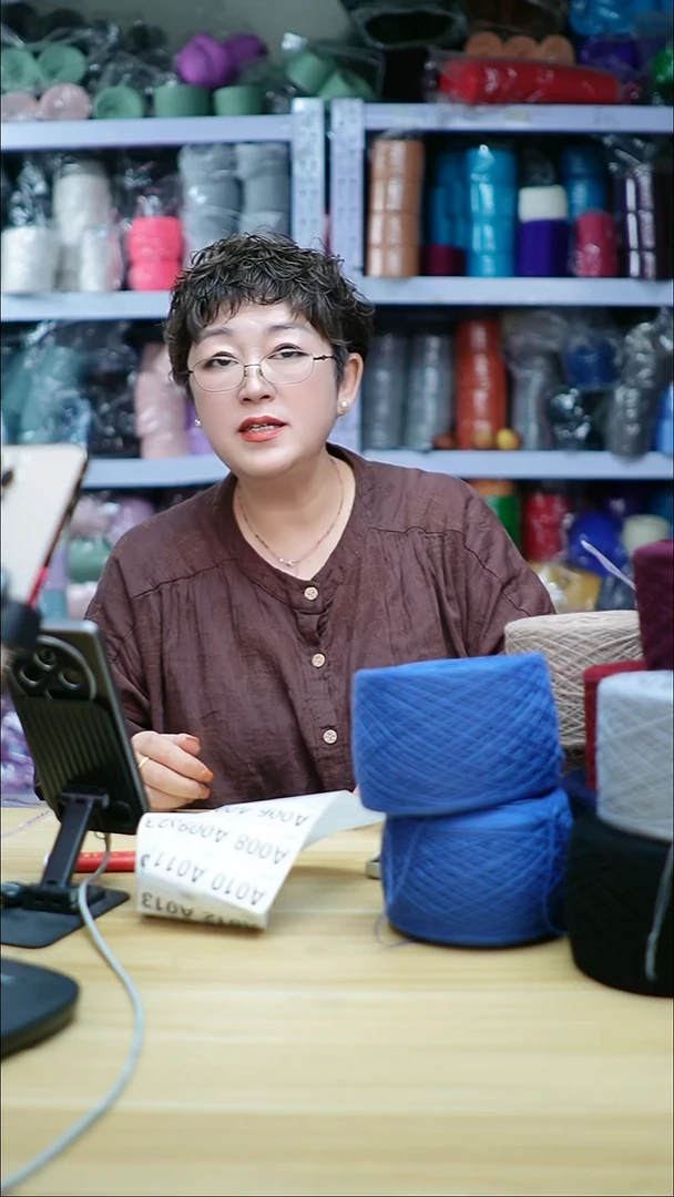 羊毛欢姐手编线A006