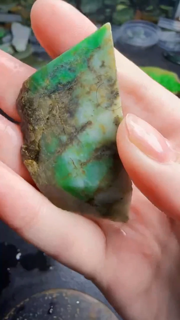 未镶嵌挂件翡翠壹天然翡翠001