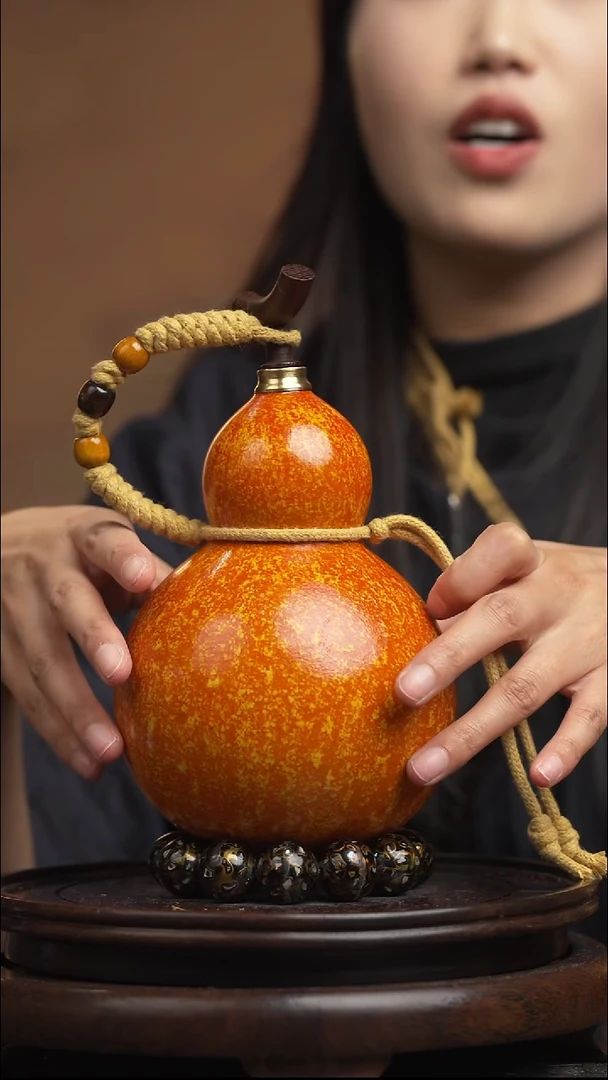 58 号大漆酒葫芦 一物一拍