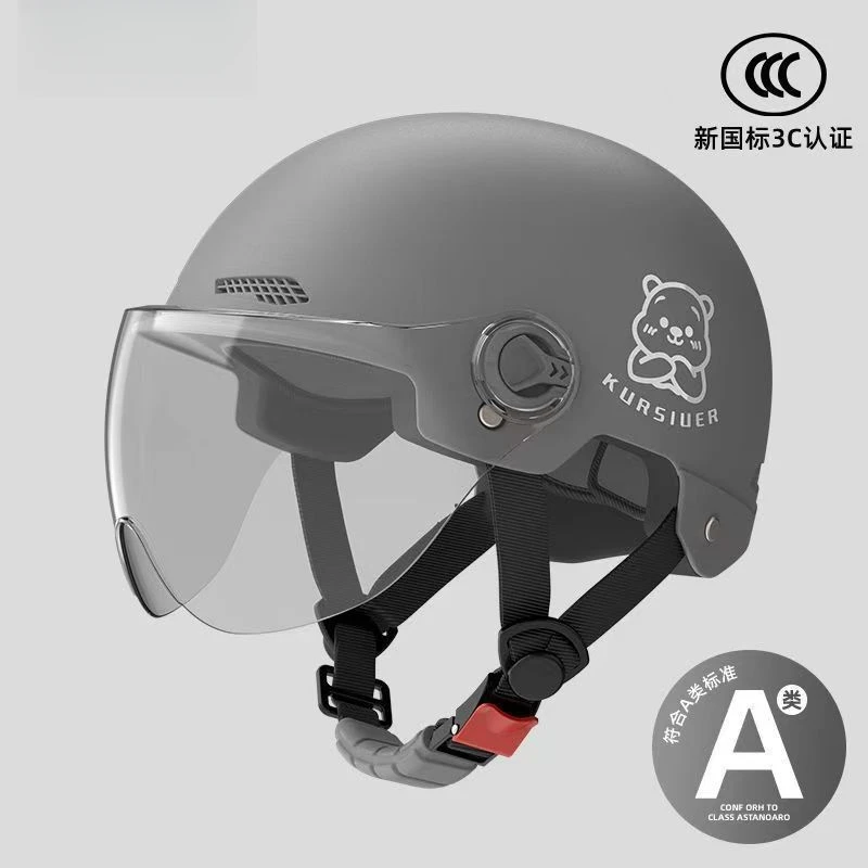 西藏包邮拉萨发货国标3C认证电动车头盔男女通用轻便加棉透气头盔