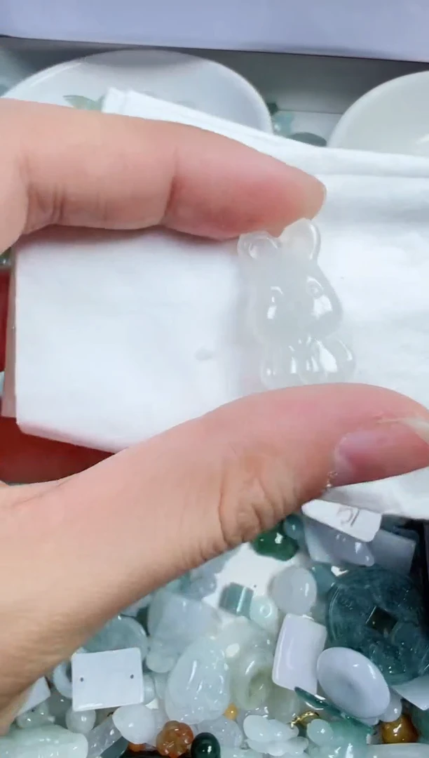 散珠翡翠612号链接，A货翡翠