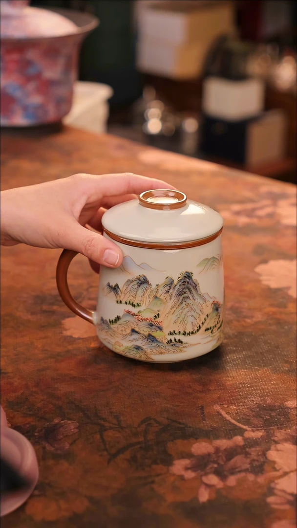 【闪购商品】陶瓷茶具（无礼盒无茶盘）@@A10737