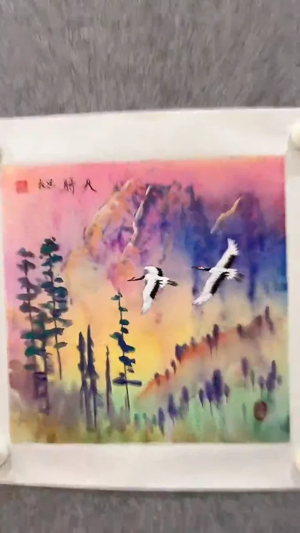 国画王忠权-1平尺-国画作品